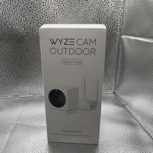 Brand New Unsealed Box: WYZE CAM OUTDOOR - Wire Free